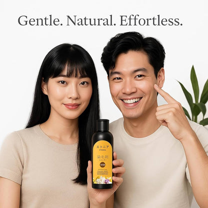 [ETONIA] Japanese Long Lasting Natural Hair Dye Shampoo